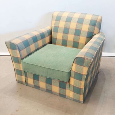 Sillón inglés cuadros. Son_58