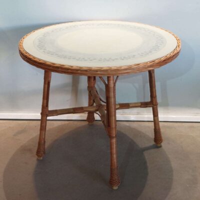 Wicker dining table mco_12