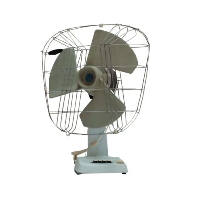 Ventilador antiguo de sobremesa blanco VENT_31