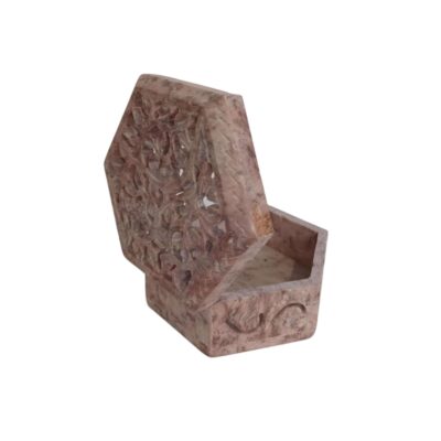Caja exagonal
