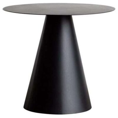 BLACK SIDE TABLE CONE 538