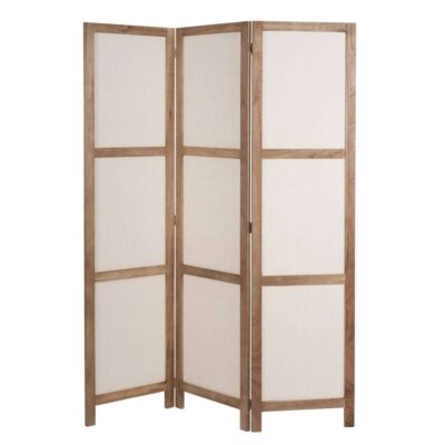 Biombo Paulonia en madera  02823