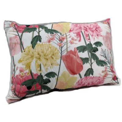 Cojín Rectangular floral 50x30x10cm 02981
