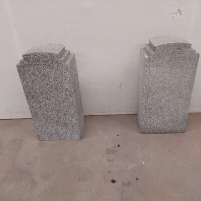 Imitation granite tombstone 03024