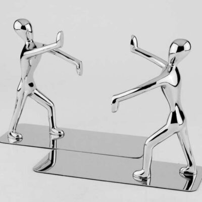 Decorative bookend, cool fashion, metal 02536