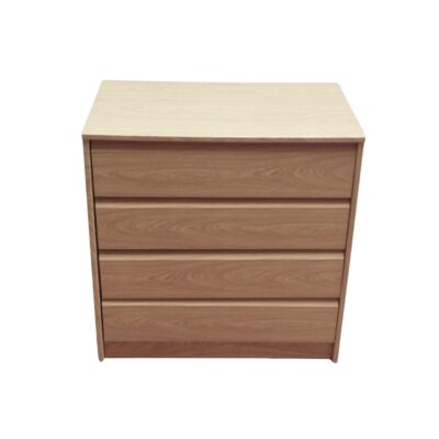 Wooden chest of drawers with 4 drawers 01001