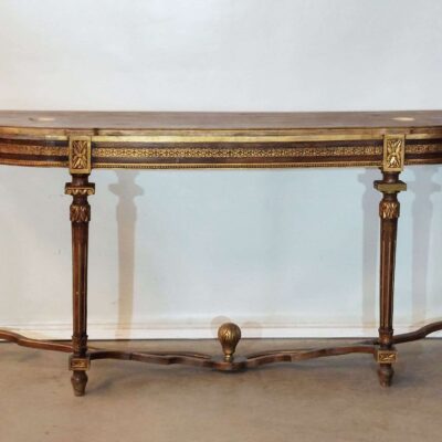 Consola en madera estilo Neoclásico inspiración Luis XVI 04210