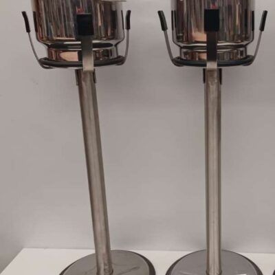 Stainless steel ice bucket, 2 pieces 04246