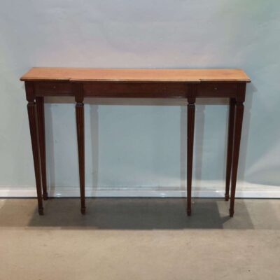 Consola clásica de madera con cajones 03404