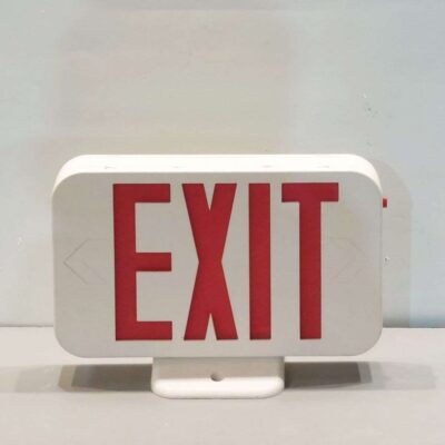 Emergency exit sign cat_29