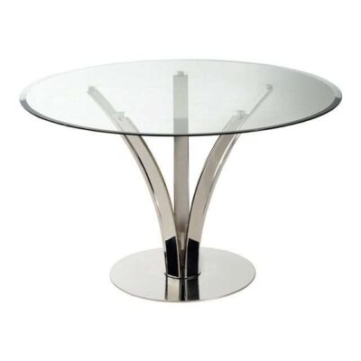 Circular dining table. 734