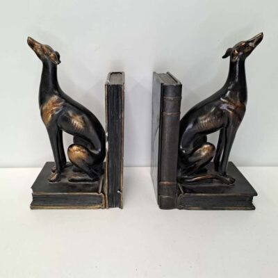 Greyhound Bookends. 02134