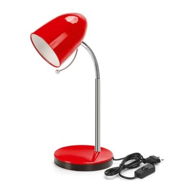 Lámpara roja de escritorio. 06537