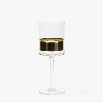 Glass with foot. 03412
