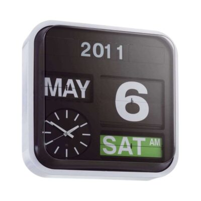 RELOJ PARED CON CALENDARIO