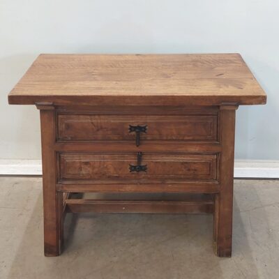 Castilian wooden side table Mlla_04