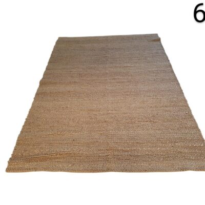 Alfombra de yute natural de color beige alquiler para eventos, publicidad, peliculas y series