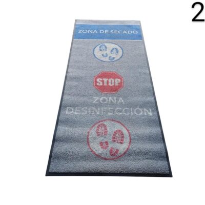 Disinfecting and drying mats for events, advertising, films and series rental