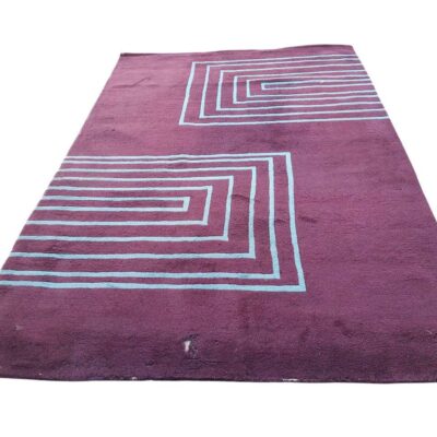Mohebban Plano carpet PL201, designed by Miguel Reguero and handmade in India for rent for events, advertising, films and series.