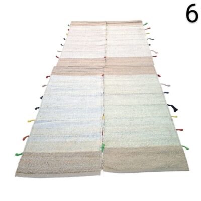 Alfombras de yute de la colección RAKLEV de IKEA en color beige multicolor alquiler para eventos, publicidad, peliculas y series