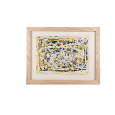 Contemporary abstract painting by Javier Fernández. Intellectual property and exploitation rights owned by Set Services. 153 rental for events, advertising, films and series.