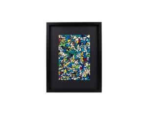 Cuadro abstracto contemporáneo, obra de Javier Fernández. Propiedad intelectual y derechos de explotación pertenecientes a Set Services. 196 alquiler para eventos, publicidad, peliculas y series