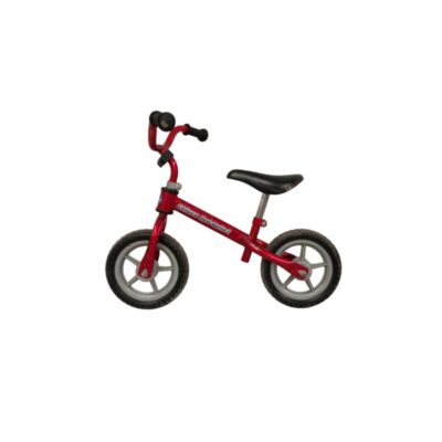 Bicicleta de aprendizaje Chicco Red Bullet cuenta con un marco de metal ultraligero diseñado para niños de 2 a 5 años alquiler para eventos, publicidad, peliculas y series